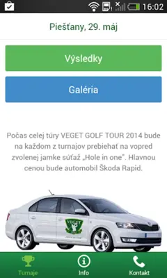 Veget Golf android App screenshot 0